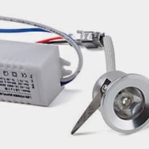 Mini Faretto Led Incasso Rotondo 1W Luce Fredda